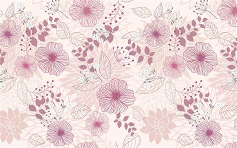 Beautiful Iphone Pastel Floral Background Pink Wallpaper Hd Wallpaper