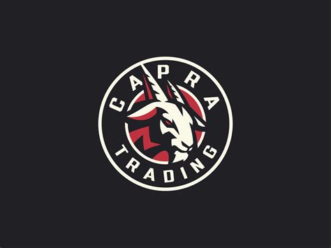 Capra Trading Logotype Design Sport Team Logos Trading
