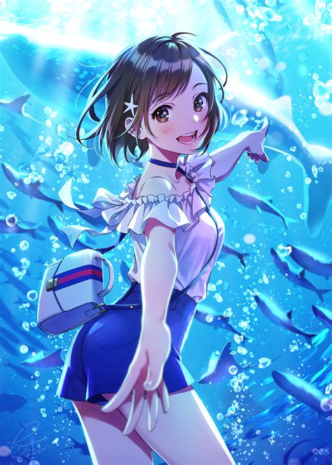 Fondos De Pantalla Anime Chicas Anime Arte Digital Obra De Arte D Pantalla De Retrato