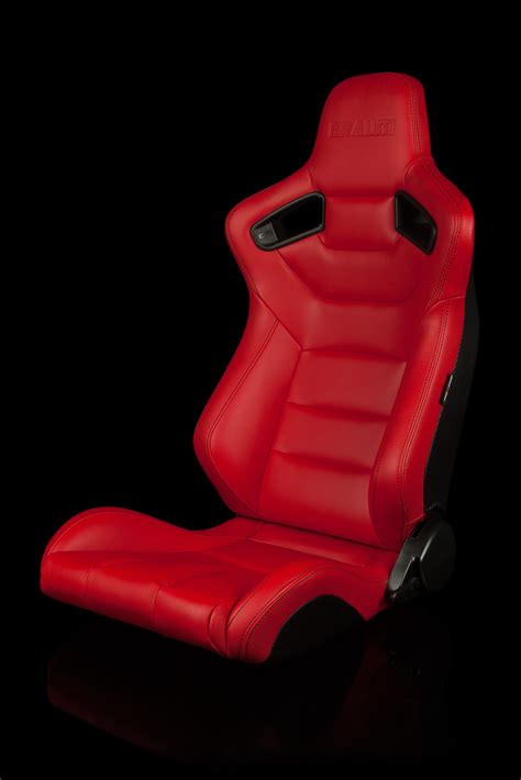 Free delivery and returns on ebay plus items for plus members. ELITE Series Racing Seats - Red & Black | BRAUM Racing