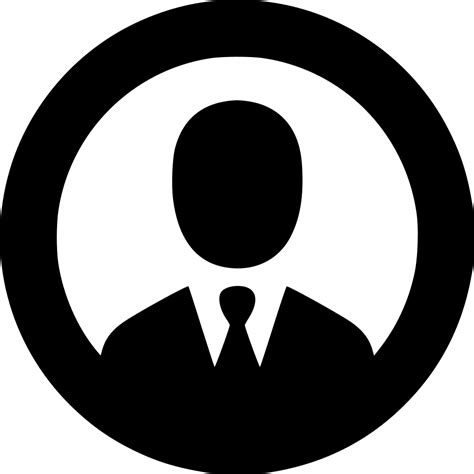 Man User Account Avatar Person Contact Profile Svg Png