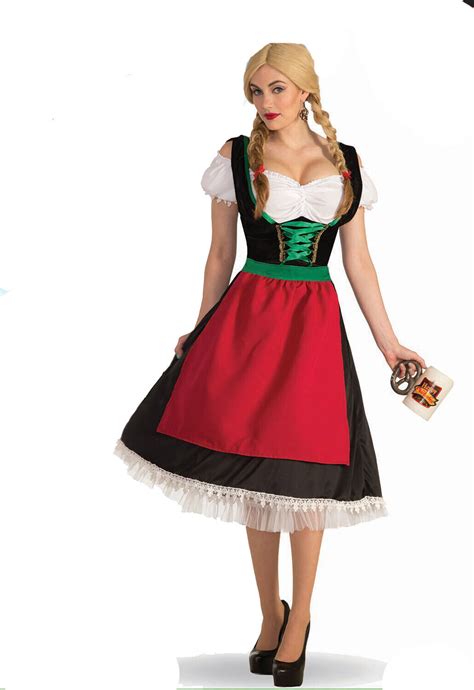 fraulein oktoberfest german girl adult womens female costume standard size new 721773819094 ebay