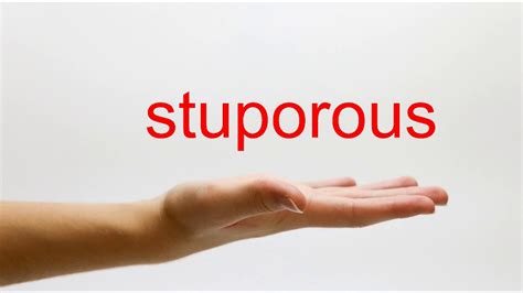 How To Pronounce Stuporous American English Youtube