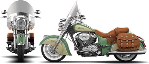 Indian Scout Motorcycle Green