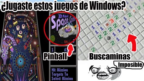 Top 5 Juegos Clasicos De Windows 95 97 Xp Y 7 Que Marcaron A Una