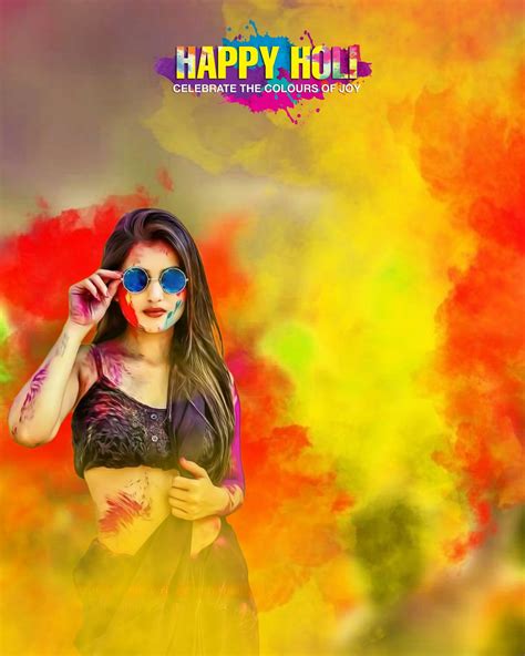 Holi Photo Editing Background Online