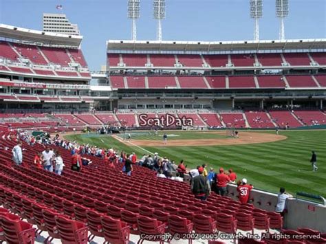 Seat View From Section 137 At Great American Ball Park Cincinnati Reds