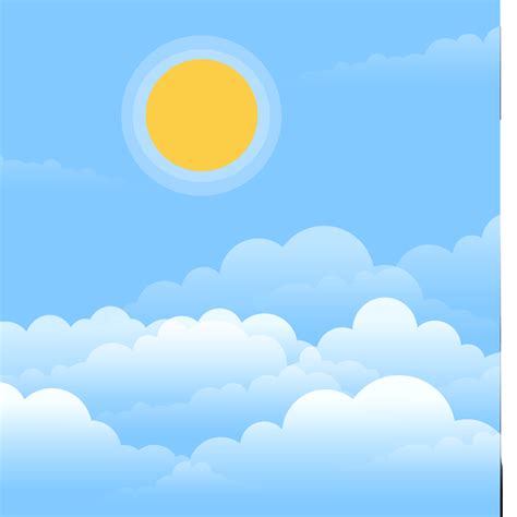 Free Sky Vector Image Download In Illustrator Eps Svg  Png