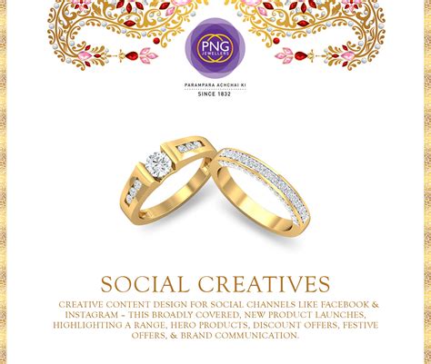 Pn Gadgil Jewellers Social Creative Content Creation On Behance