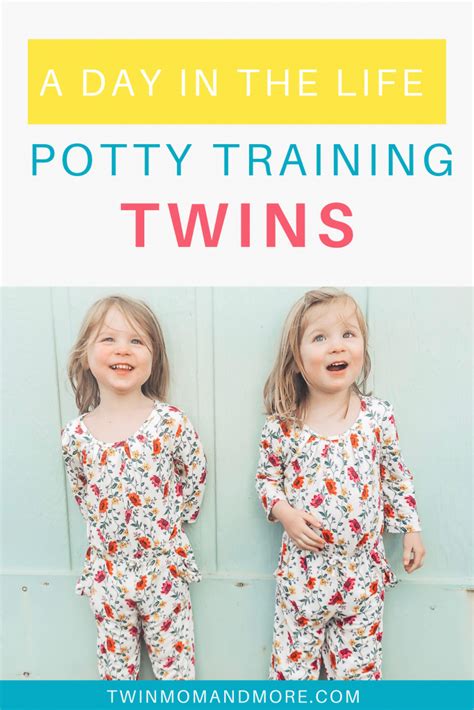 Potty Training Twins A Day In The Life Twin Mom And More