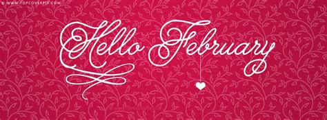 Best Hello February Facebook Covers February Wallpaper Hello