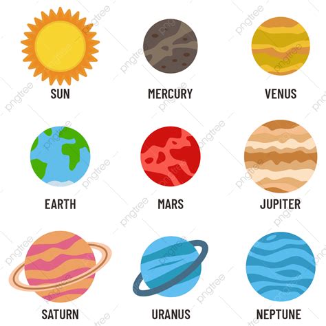 Art Background Vector Background Solar System Clipart Planet Vector