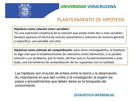 5 Planteamiento Hipotesis