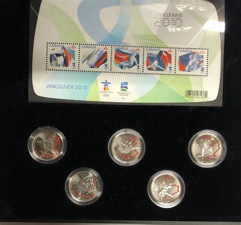 Canada 2010 Silver Vancouver Olympic Coin Set London Coin Centre Inc