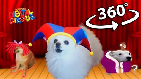 The Amazing Digital Circus Dog Version In 360º Vr Youtube