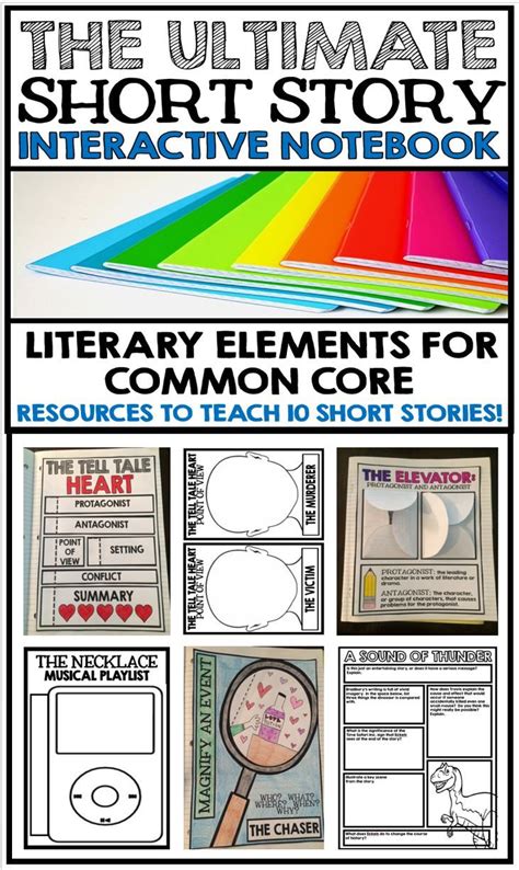 Common lit answers / commonlit s free pre assessment. Short Story Interactive Reading Notebooks - Literary Elements for Common Core | Reading ...