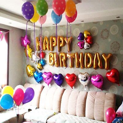 Hello paper crafts and hangings are a few easiest and simple birthdyay decorations you can try at home. Six Ways to Use Foil Letter Balloons | Birthday ...