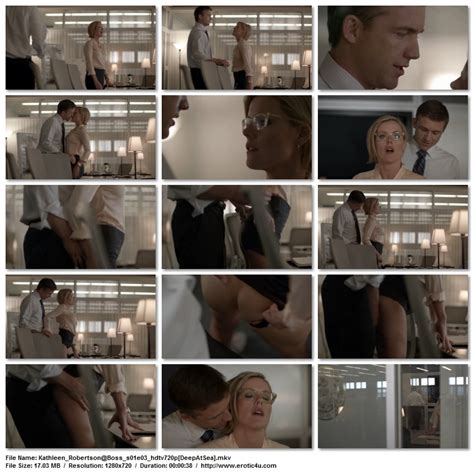 Free Preview Of Kathleen Robertson Naked In Boss Series 2011