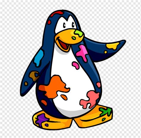 Club Penguin Color Red Yellow Club Penguins Klub Penguin Vertebrata