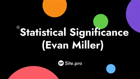 statistical significance evan miller site pro