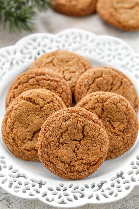 These Molasses Cookies Have A Soft And Chewy Center With A Slightly Crisp Exterior Perfectly Sp