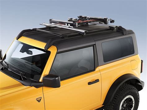 Genuine Ford Ski And Snowboard Carrier Rack Mounted Flat Top By Thule