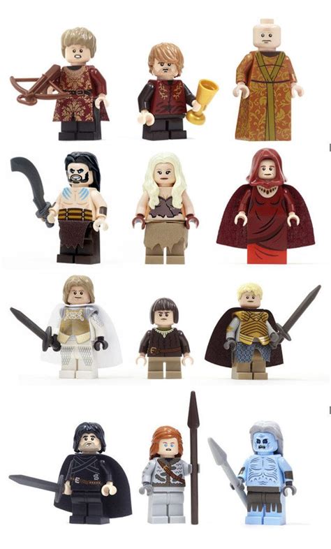Needs More Dragon Game Of Thrones Lego Minifigs Geekologie Lego