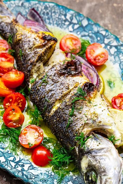 Best Greek Branzino Recipe 20 Minutes The Mediterranean Dish