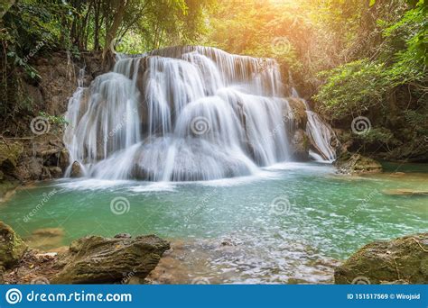Huai Mae Khamin Waterfall Tier 3 Khuean Srinagarindra National Park