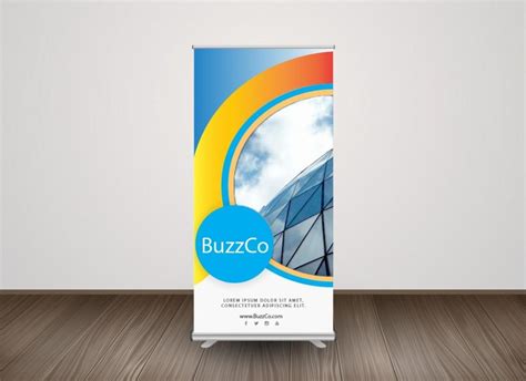 Retractable Roll Up Banner Display Rollup Banner With Stand Ig020 1