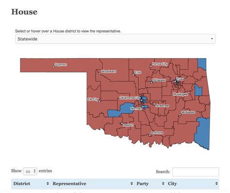 Maps The 2019 Legislature Oklahoma Watch
