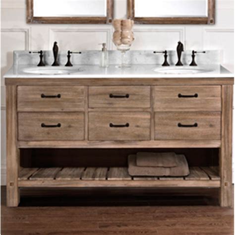 Open Shelf Vanity Bathroom Fairmont Designs 1507 Vh48 Napa 48 Open