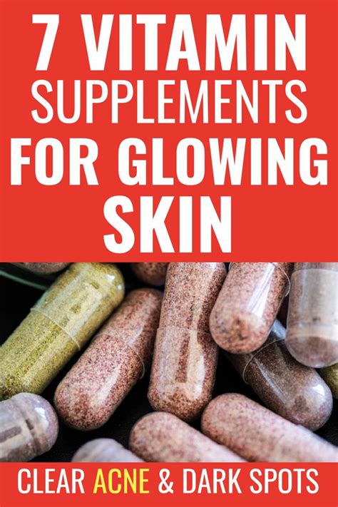 7 Best Supplements For Glowing Skin Vitamins For Skin Vitamins For