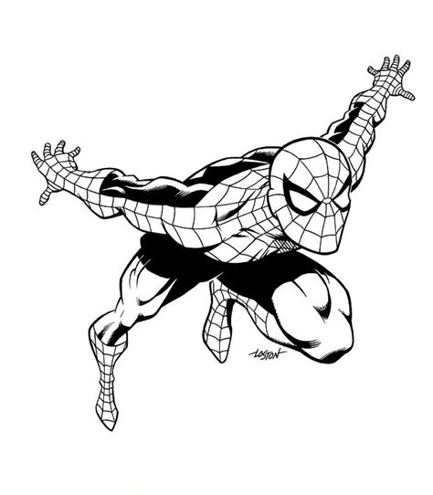 Spider Man Graphic Inks By Lostonwallace On Deviantart