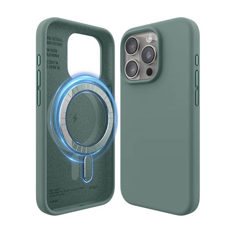 Magsafe Silicone Case For Iphone 15 Pro 12 Colors Elago