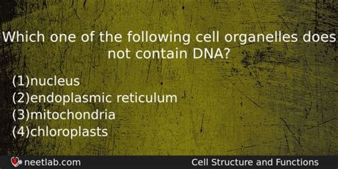 Deoxyribonucleic acid (dna) and ribonucleic acid (rna) are perhaps the most important molecules in cell biology, responsible for the storage and here, we look at 5 key differences between dna and rna. Which one of the following cell organelles does not ...