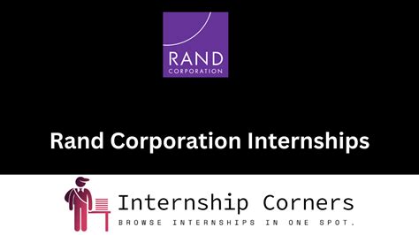 Rand Corporation Internships 2024 Rand Corporation Jobs Internship