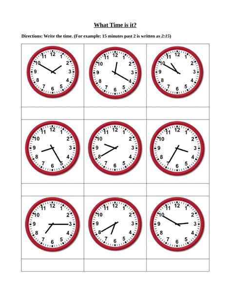 Https://techalive.net/worksheet/telling Time To The Nearest 5 Minutes Worksheet