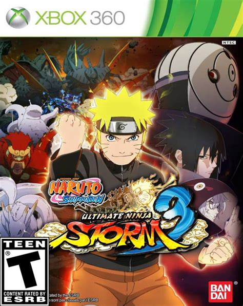 Naruto Shippuden Ultimate Ninja Storm 3 Xbox 360 Game Cool Tienda