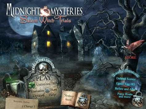 Midnight Mysteries 2 Salem Witch Trials Freegamest By Snowangel