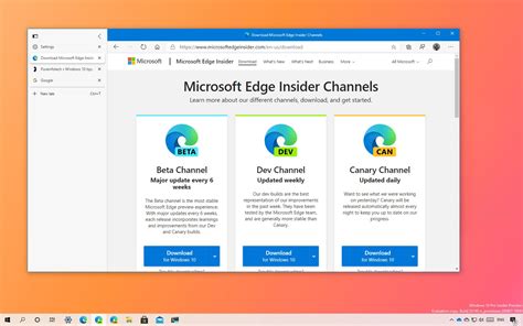 Microsoft Edge Gets Vertical Tabs Navigation Experience Pureinfotech