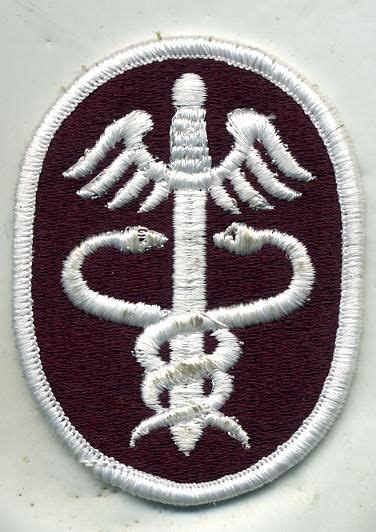 Us Army Health Services Command Full Color Patch Ebay