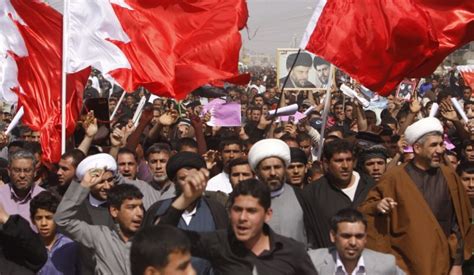 tens of thousands demand democracy in huge bahrain protest