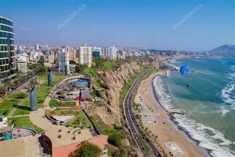 View Of Miraflores Park Lima Peru Stock Photo By ©pxhidalgo 19508345