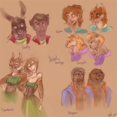 Characters From Redwall Are Human By Winstonoffbeat1 Digital Book