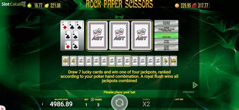 Rock Paper Scissors Agt Software Slot Review 2023 Play Demo For Free