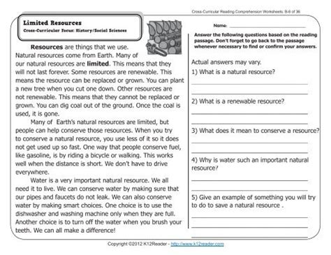 Second Grade 2nd Grade Reading Comprehension Worksheets Pdf 2nd Grade