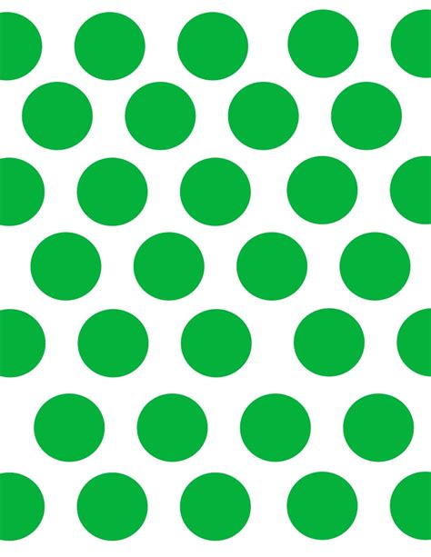 St P Large Green Polkadot Paper The Party Teacher