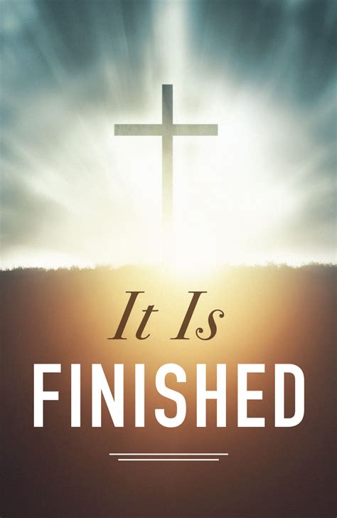 It Is Finished (25pk) - Evangelism Life