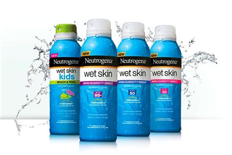 Neutrogenas New Wet Skin Sunblock